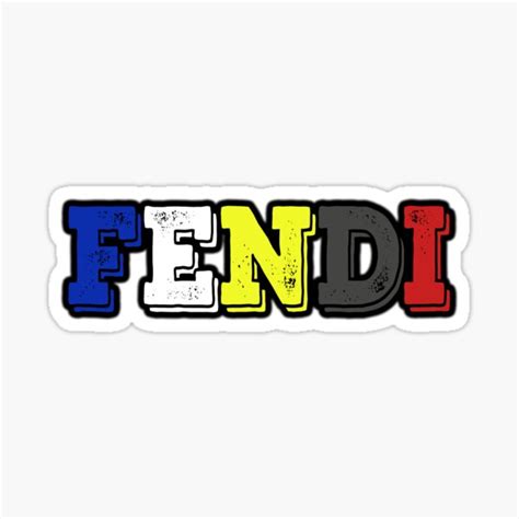 fendi hologram stickers.